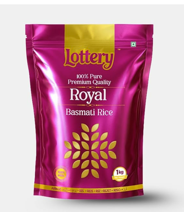Lottery Royal Basmati rice – aged and aromatic